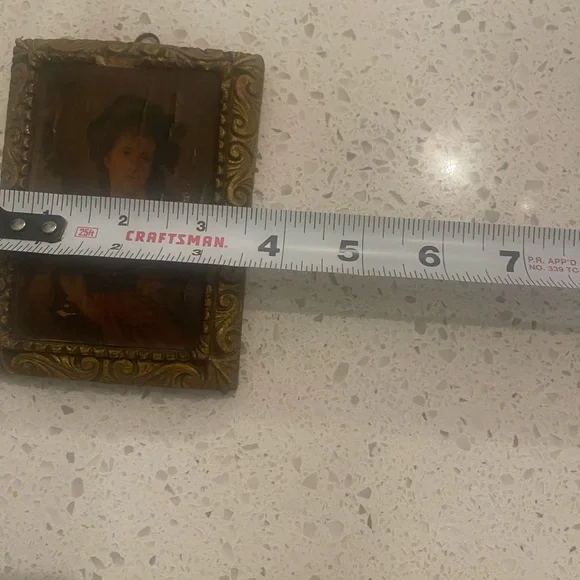 Set of Miniature Antique Women Portraits - Picture 6 of 6